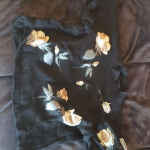 Floral Sweater